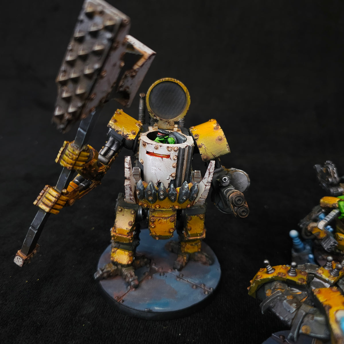 Deffwatch - Goblin Mech and Engineer Crew - MWG Campaign - detail and alternate view 1