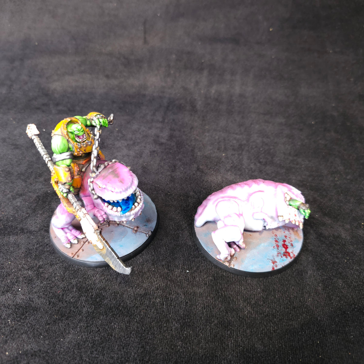 Deffwatch - Orc on Giant Fanged Beast - MWG Campaign - full lot overview