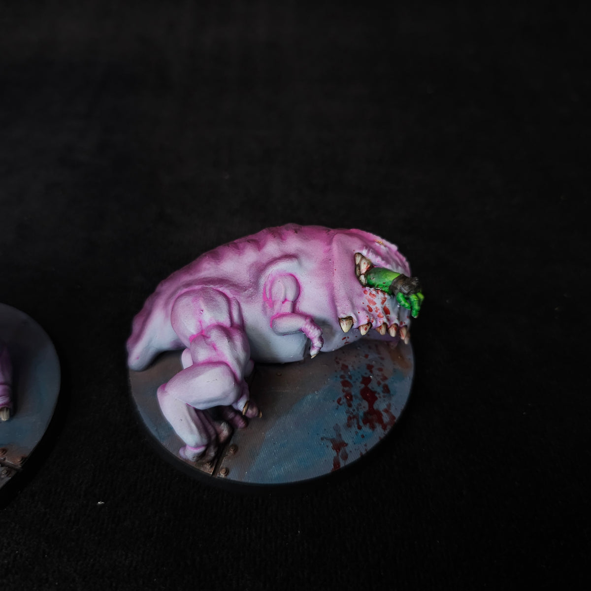 Deffwatch - Orc on Giant Fanged Beast - MWG Campaign - detail and alternate view 3