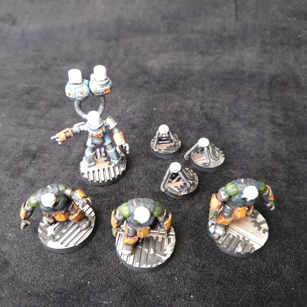 Iron Men - Industrial Battle Robots and Drones - MWG Campaign - full lot overview