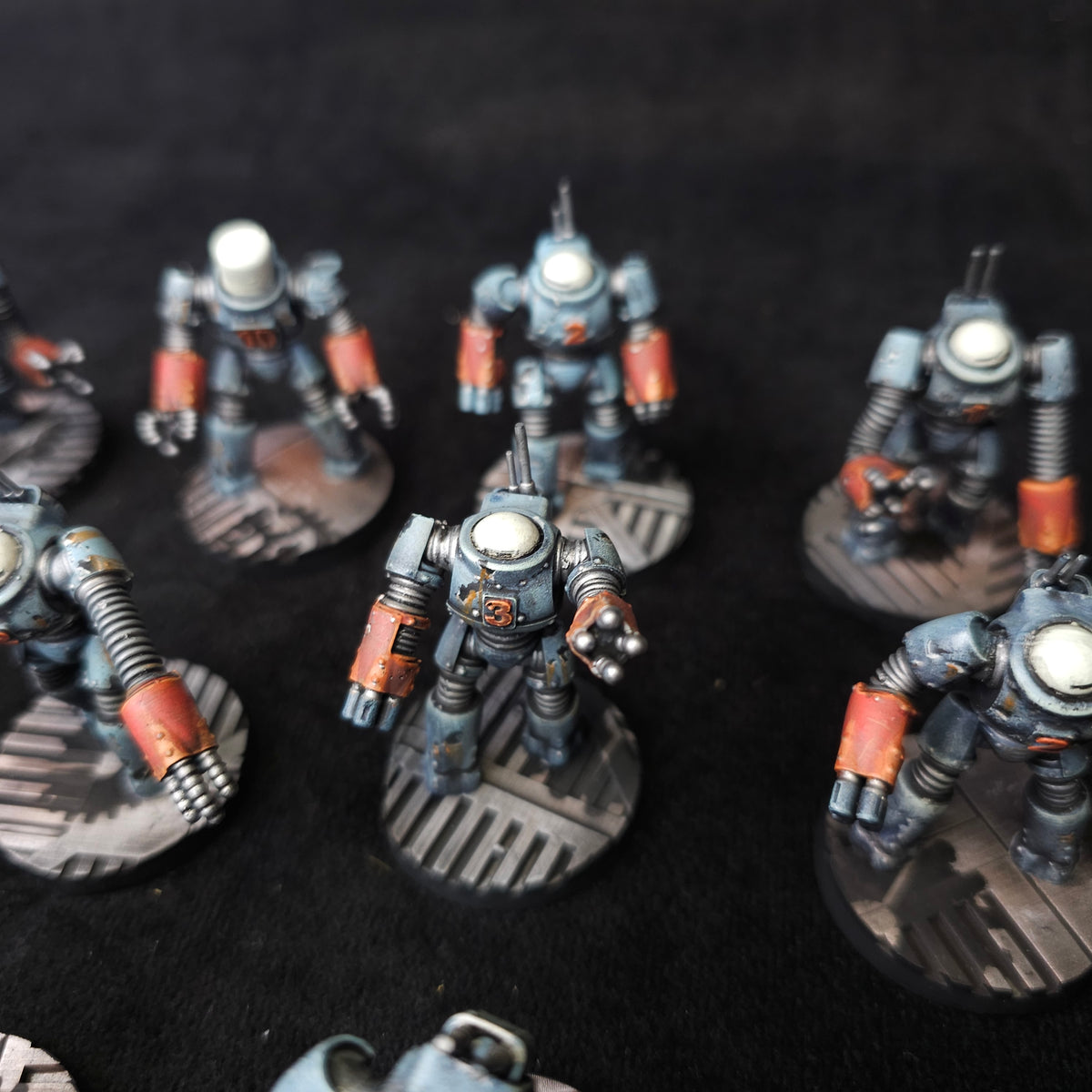 Iron Men - Robot Infantry Patrol - MWG Campaign - detail and alternate view 5