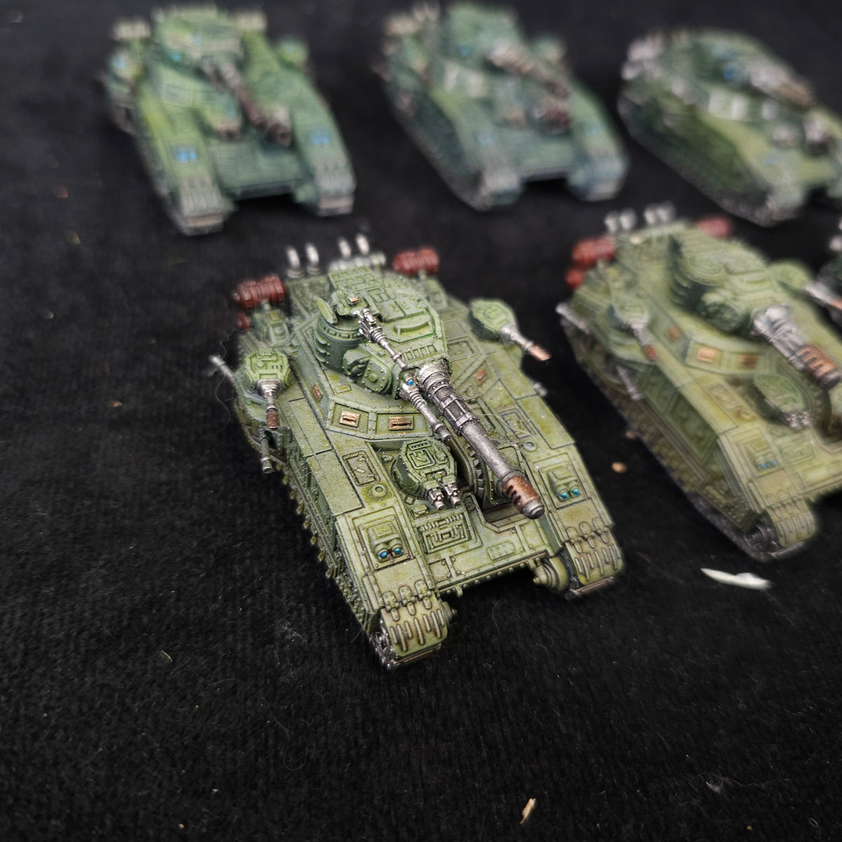 Painted Super-heavy Tank Squadron - detail view 1