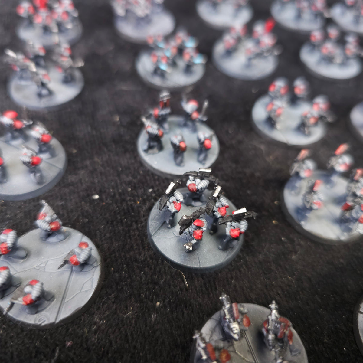 Painted Infantry and Command Force - detail view 3
