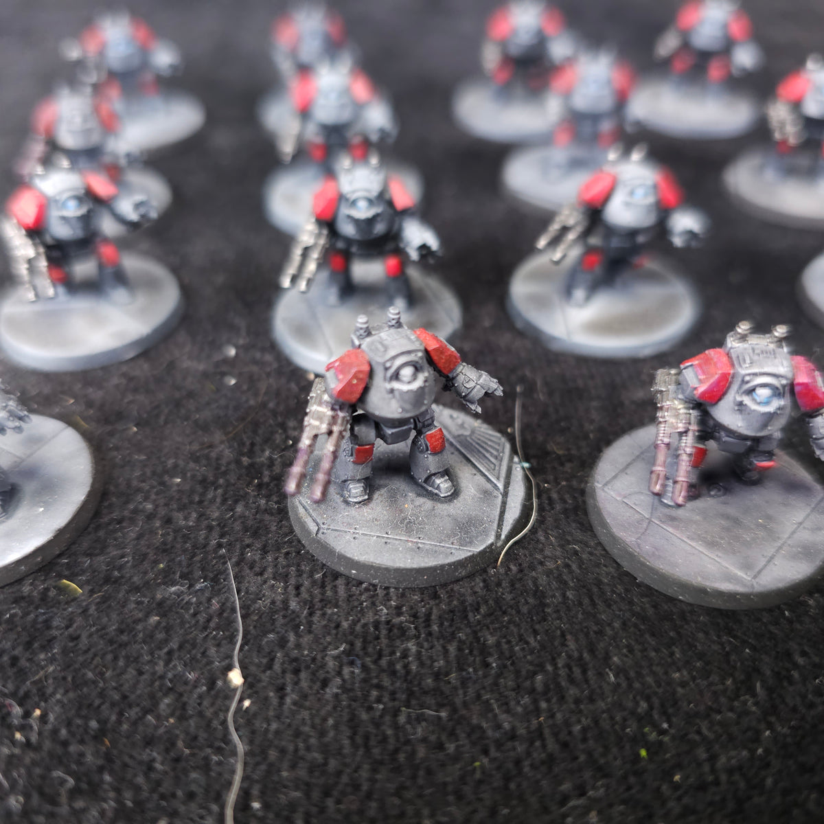 Painted Contemptor Dreadnoughts - detail view 1