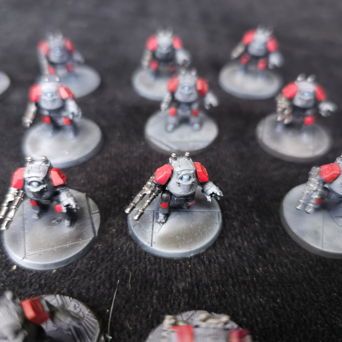 Painted Contemptor Dreadnoughts - detail view 2