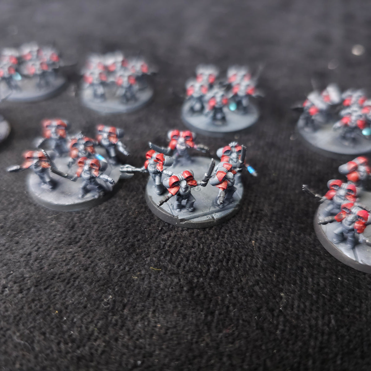 Painted Assault Marines - detail view 1