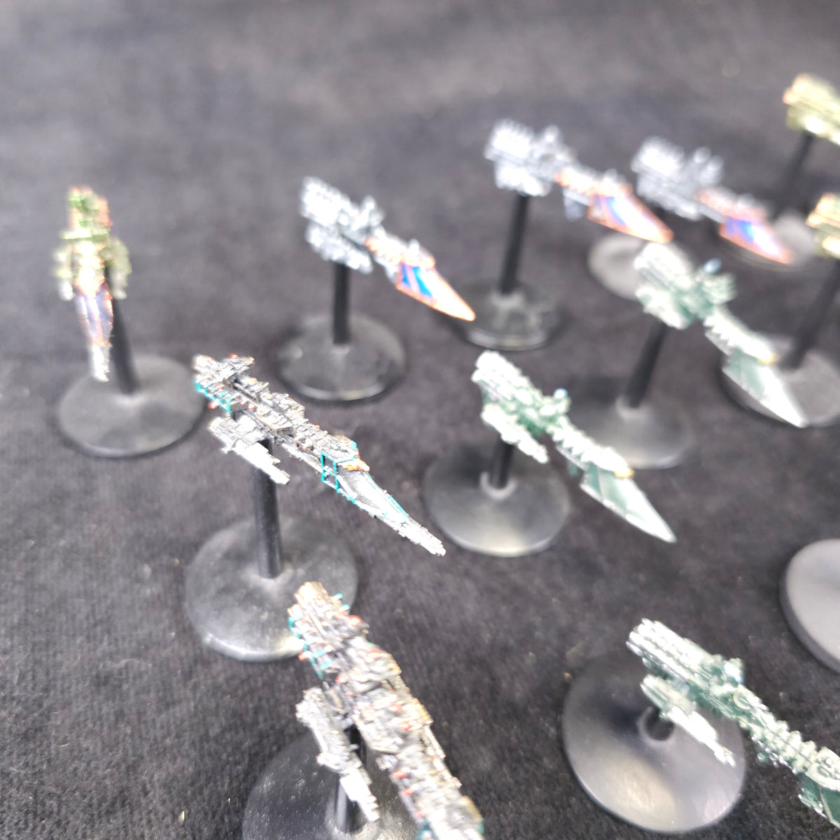 Painted Imperial Frigate Flotilla - detail view 3