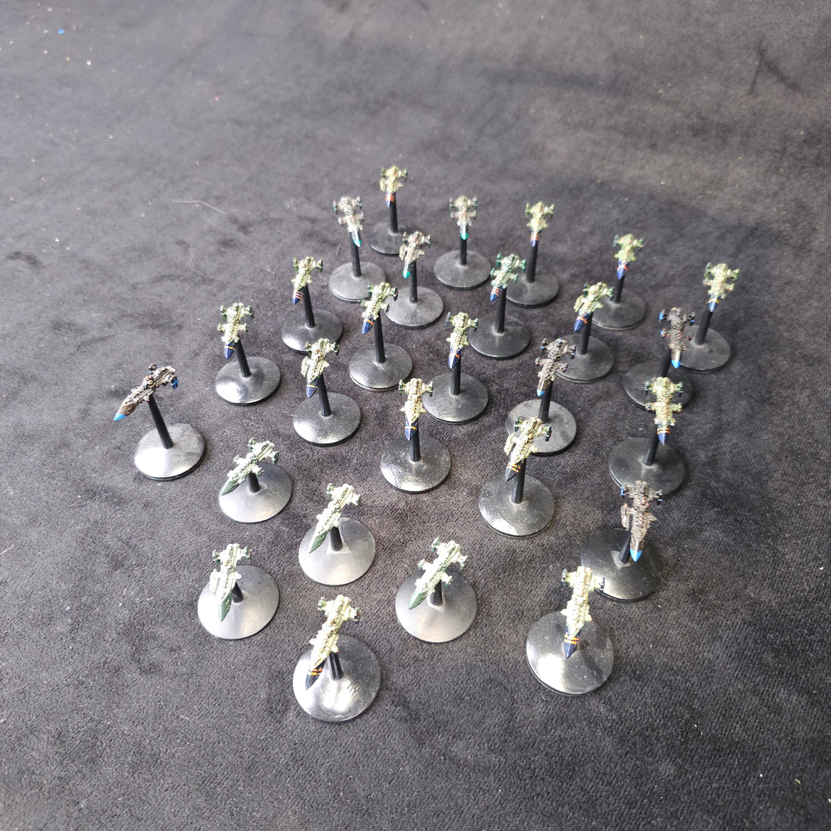 Painted Imperial Destroyer Flotilla - full lot overview