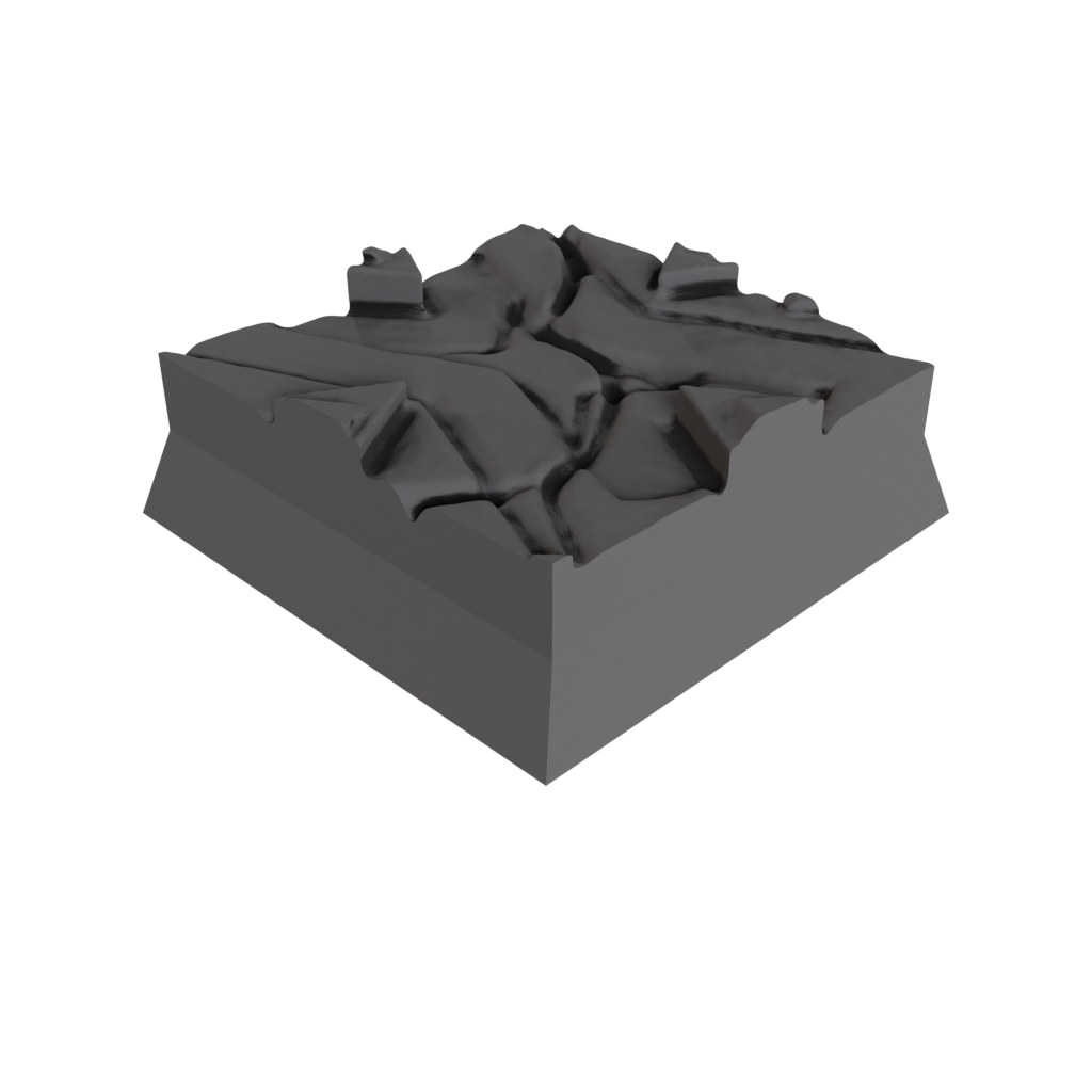 25mm Jungle Square Bases (Set of 20)