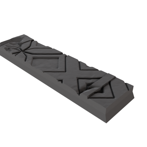 25x100mm Jungle Square Bases (Set of 5)