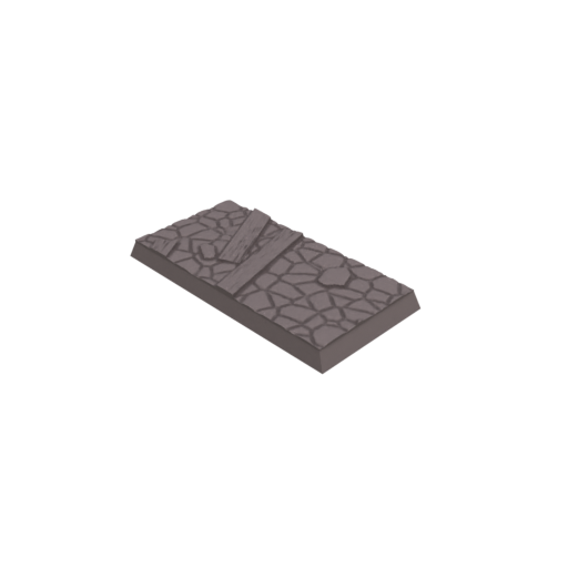 30x60mm Cobblestone Ruined Square Bases (Set of 5)