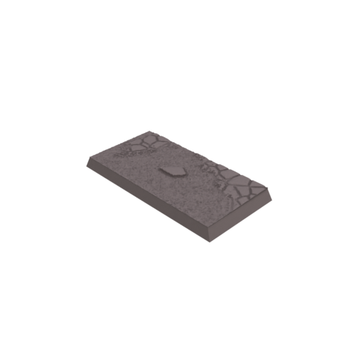 30x60mm Cobblestone Ruined Square Bases (Set of 5)