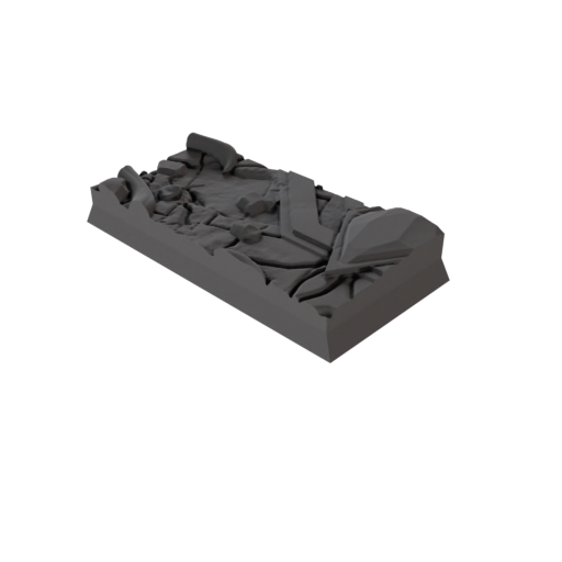 30x60mm Jungle Square Bases (Set of 5)