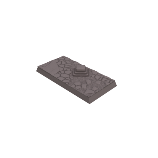 30x60mm Cobblestone Ruined Square Bases (Set of 5)
