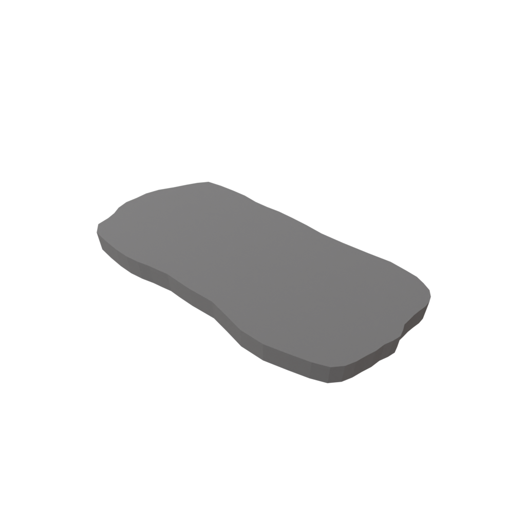 40x60mm square to 42x75mm oval Untextured - Rank and Flank Base Adapters