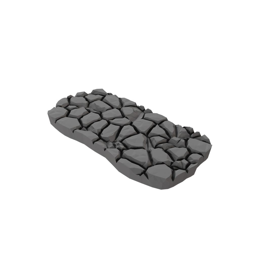 40x60mm square to 42x75mm oval Cobblestone - Rank and Flank Base Adapters