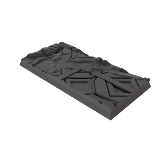 50x100mm Jungle Square Base (Set of 1)