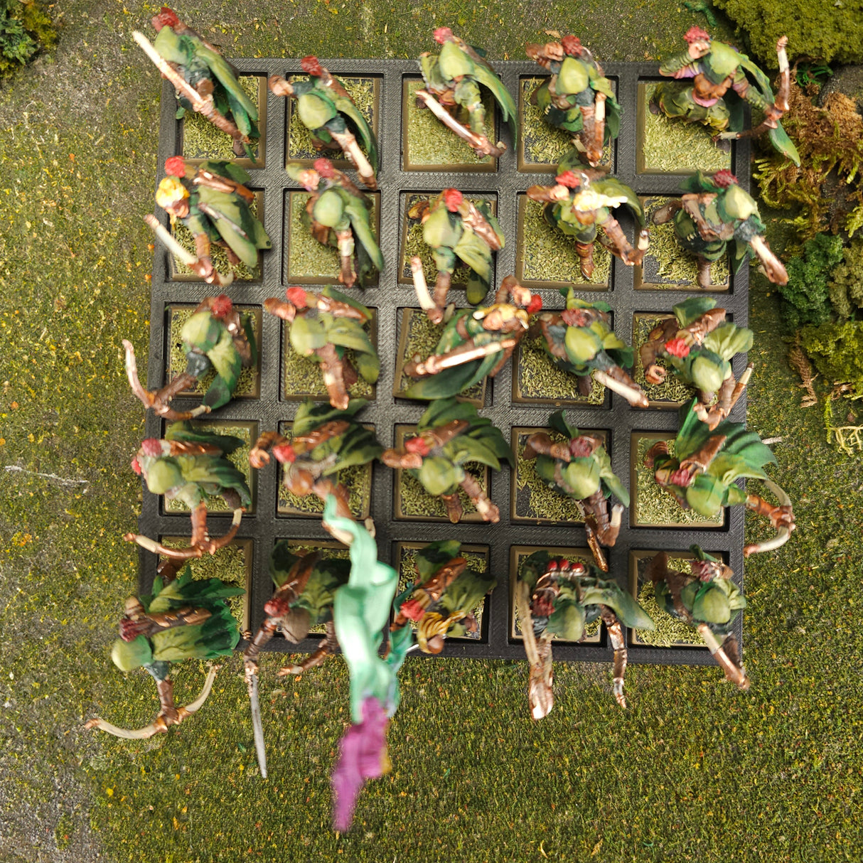 20mm to 25mm square base 5x5 Movement Tray Converter