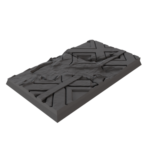 60x100mm Jungle Square Base (Set of 1)