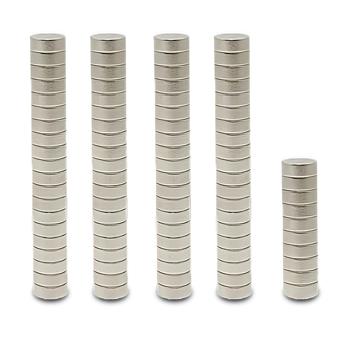 3/16" x 3/32" (4.8mm x 2.4mm) Base Disc Magnets (50)