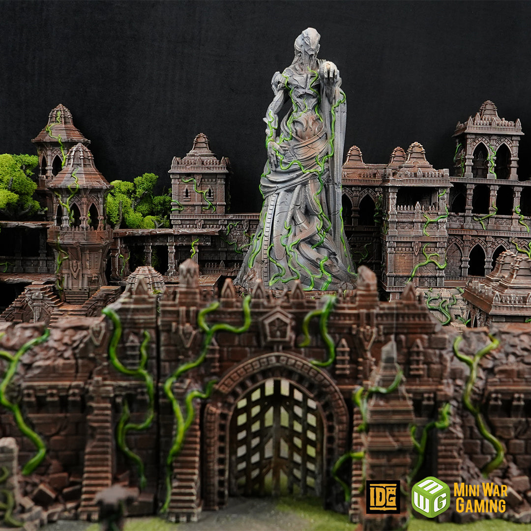 Drakenfell Jungle Ruins Battlefield Terrain Set (STL)