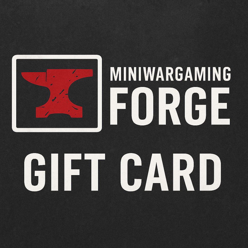 The MiniWarGaming Forge Gift Card