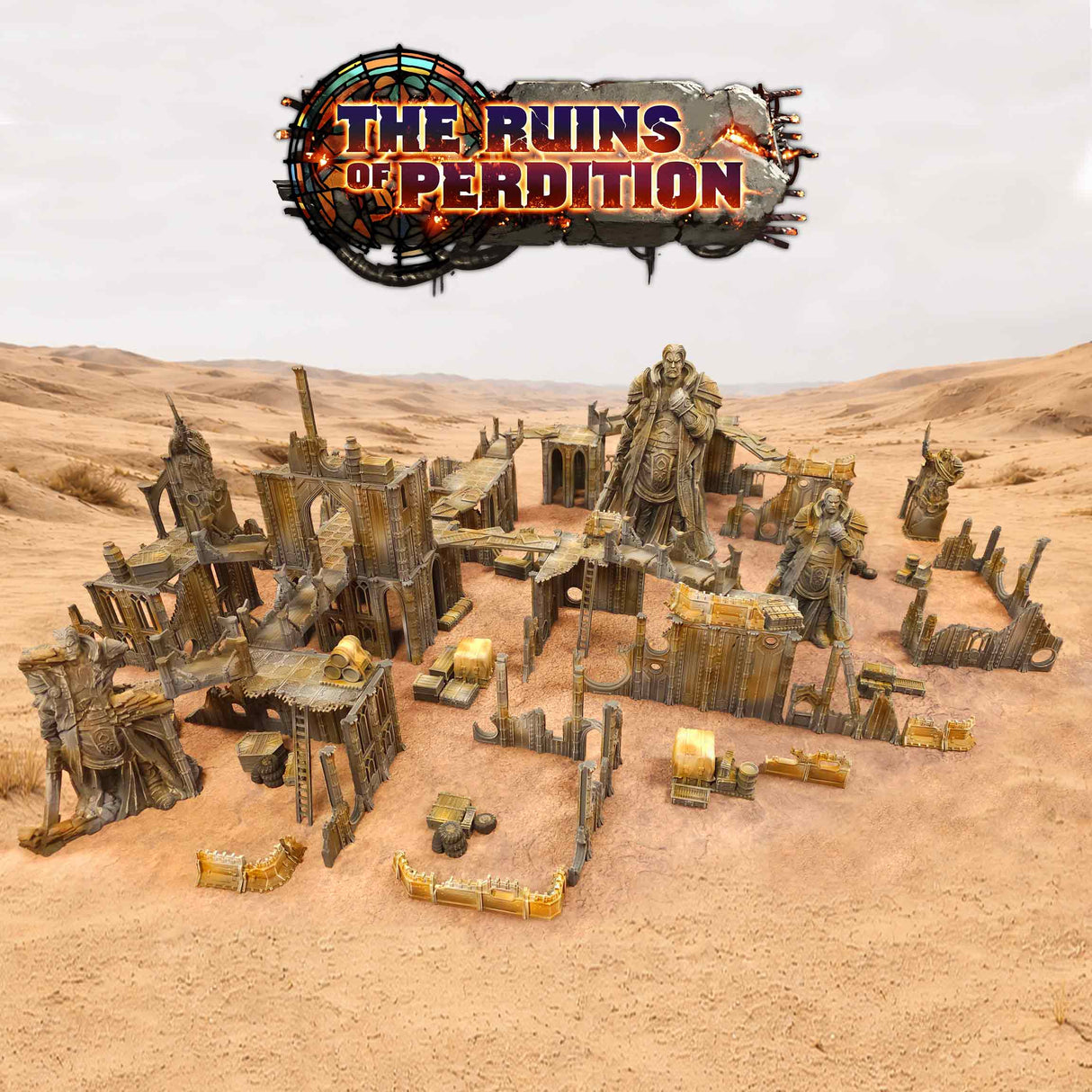 Ruins of Perdition - Complete Battlefield System (STL)