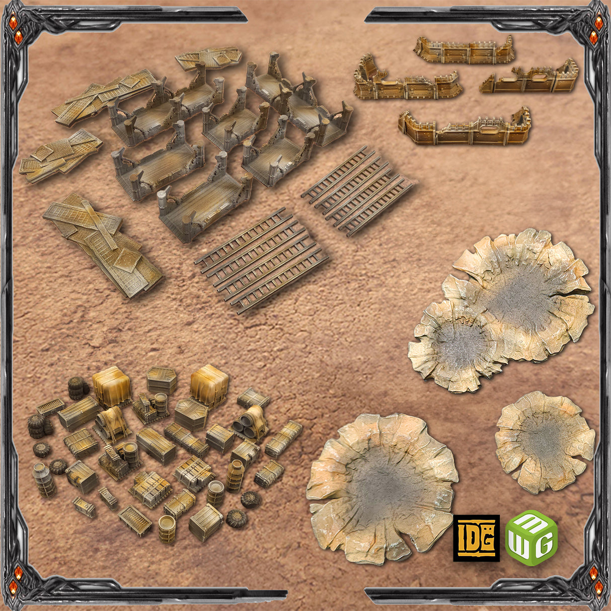 Ruins of Perdition - Scatter Bundle (STL)