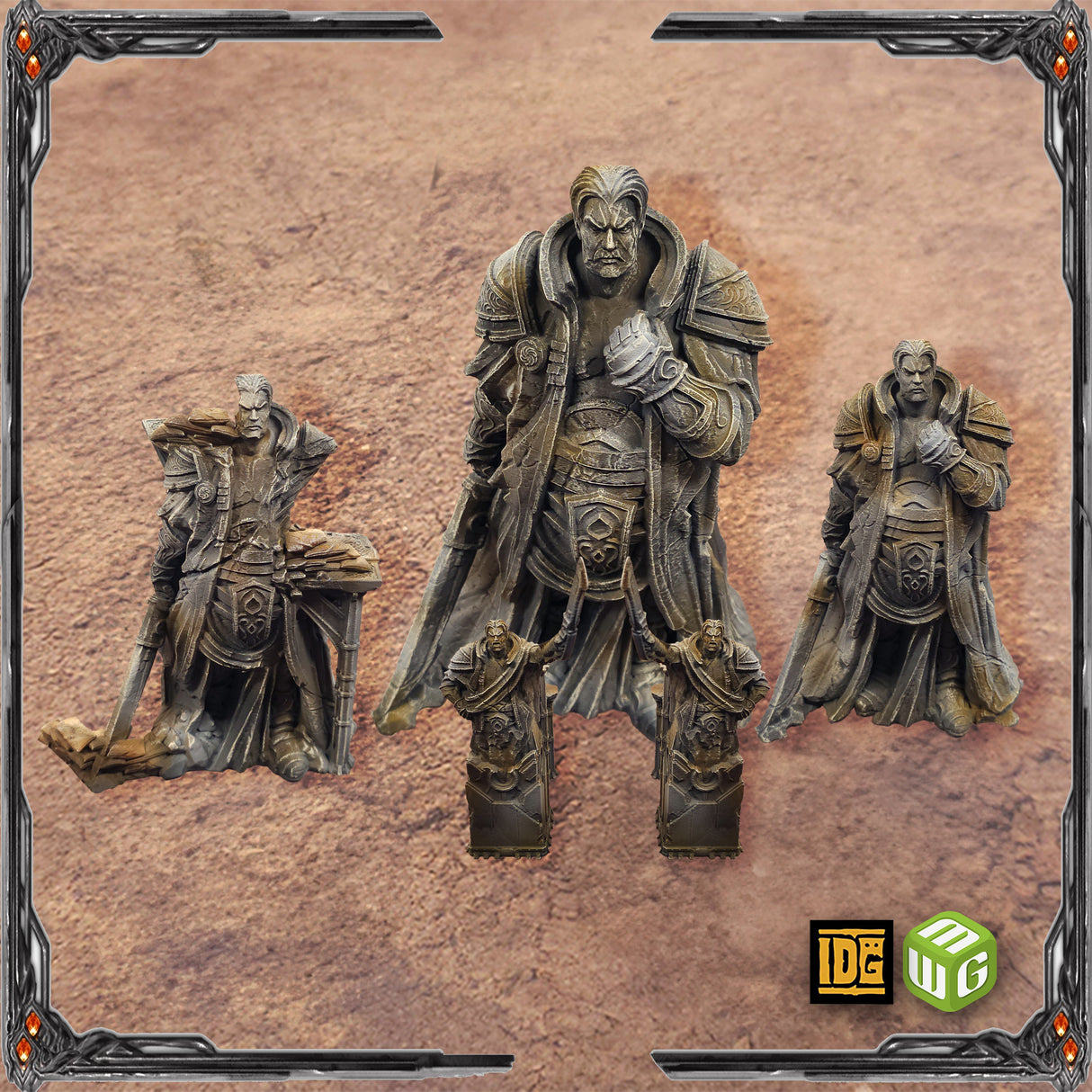 Ruins of Perdition - Statue Bundle (STL)