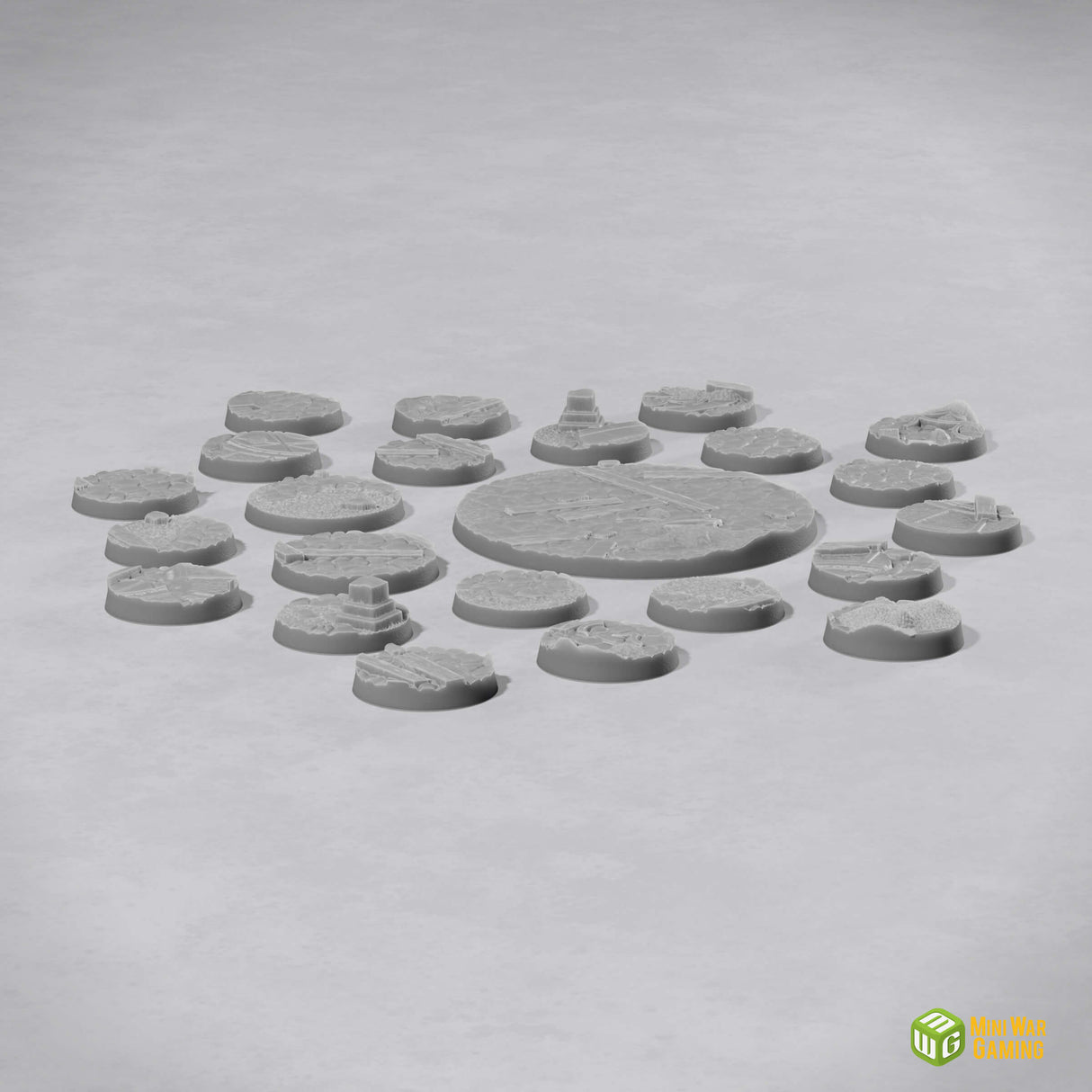 Scenic Base Set for Warhammer 40K Blood Angels Army Boxed Set