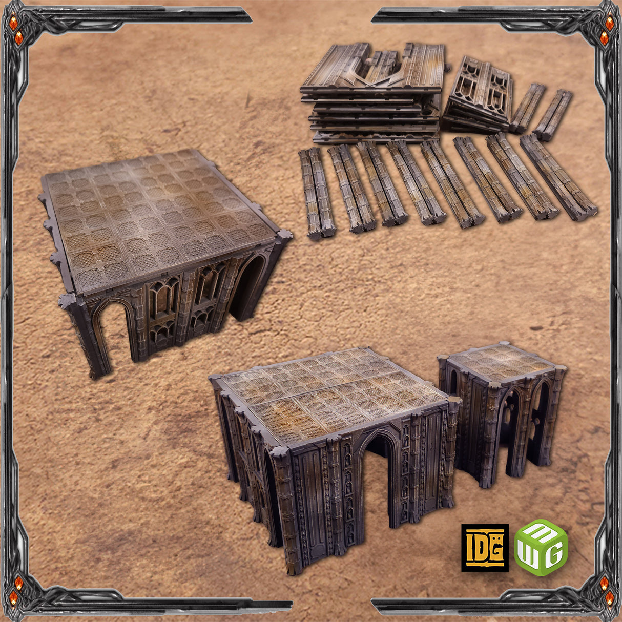 Ruins of Perdition - Building Bundle (STL)