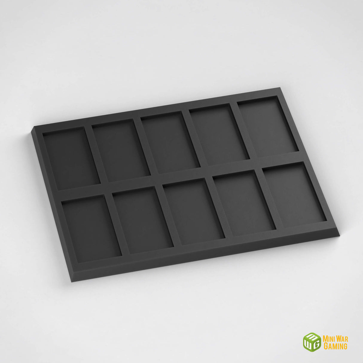 25x50mm to 30x60mm square base 5x2 Movement Tray Converter