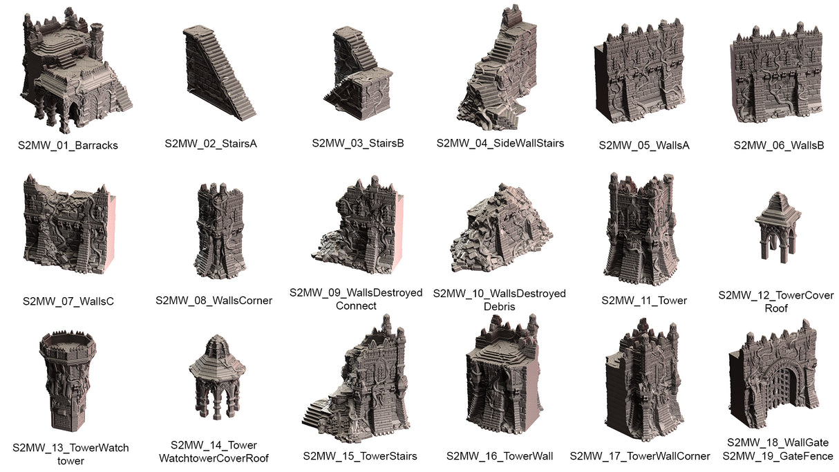 Pledge: Ancient City (STL) - The Forgotten Ruins of Drakenfell