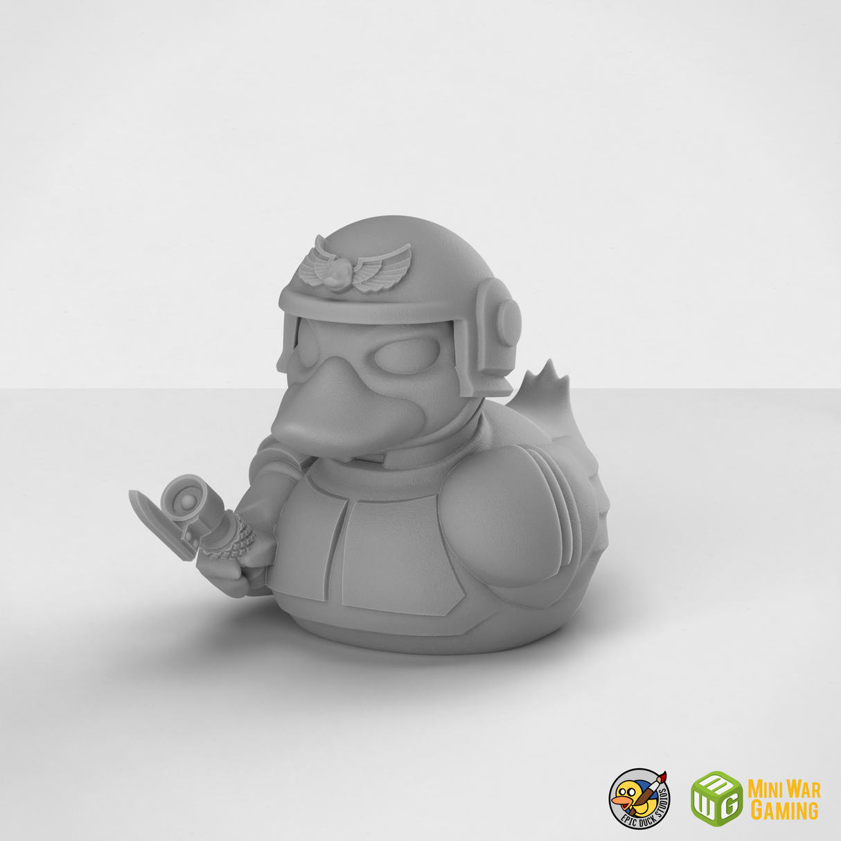 Oversized Scowling Imperial Grunt with Flashlight