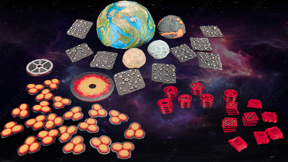 MiniWarGaming Space Combat Game - Complete Digital Bundle (STLs)