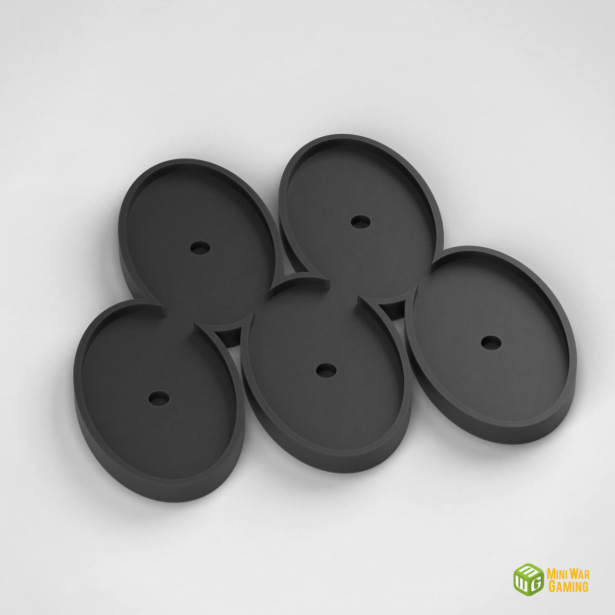 5-Model Oval Movement Tray (60x35mm) with Optional Magnet Slots