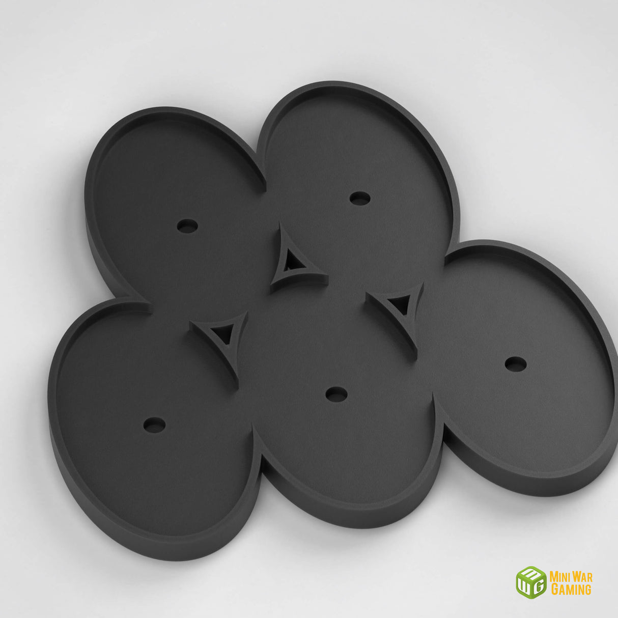 5-Model Oval Movement Tray (75x42mm) with Optional Magnet Slots