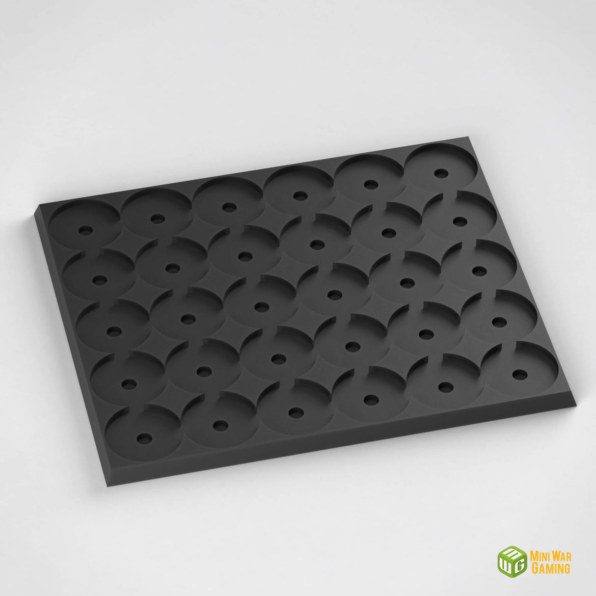 25mm round to 25mm square base 6x5 Movement Tray Converter