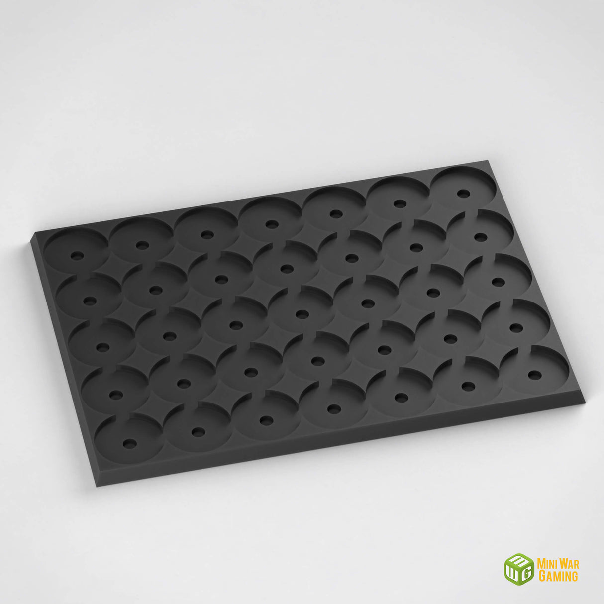 25mm round to 25mm square base 7x5 Movement Tray Converter