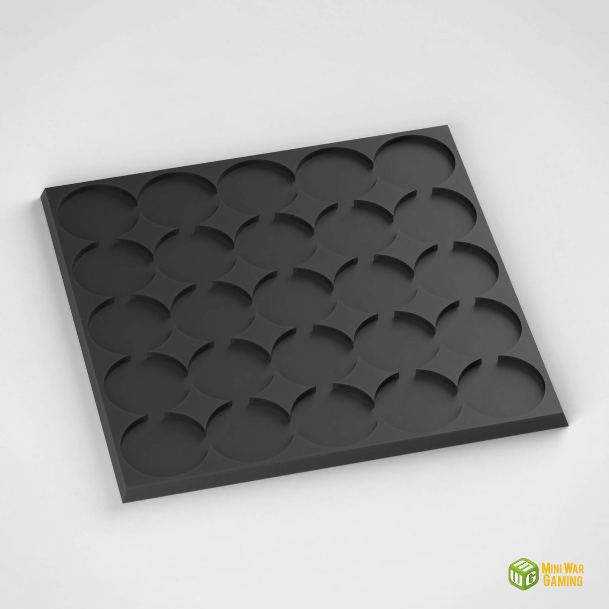 32mm round to 30mm square base 5x5 Movement Tray Converter