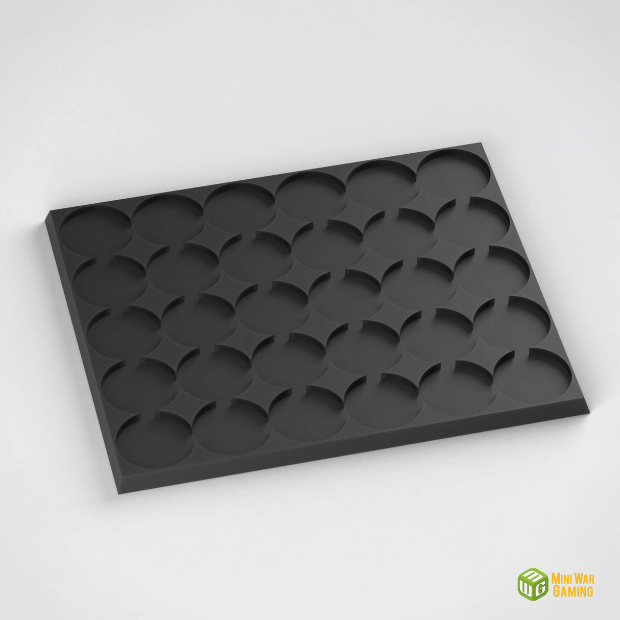 25mm round to 25mm square base 6x5 Movement Tray Converter