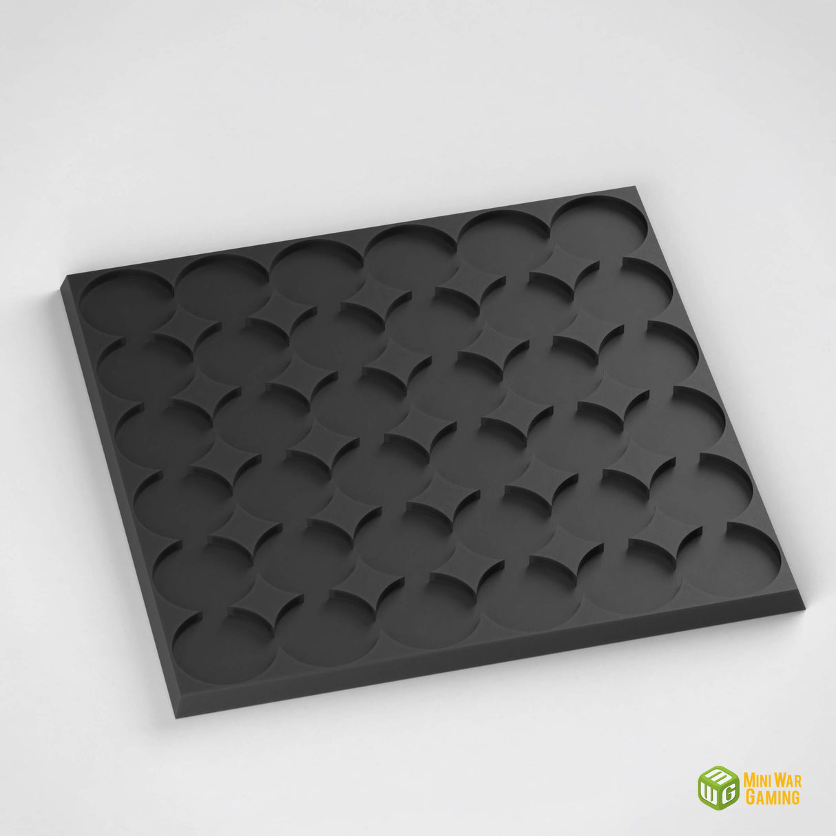 25mm round to 25mm square base 6x6 Movement Tray Converter