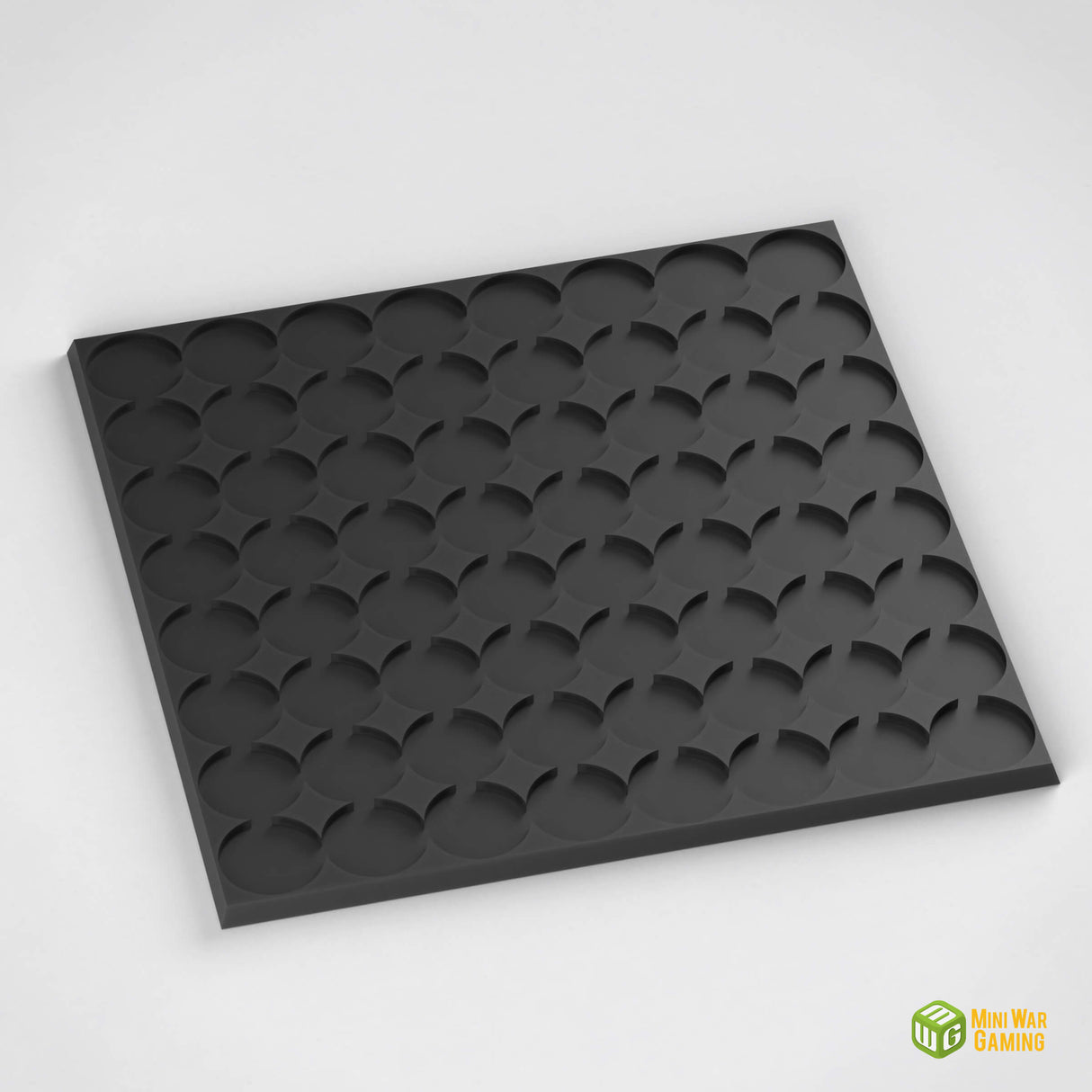 25mm round to 25mm square base 8x8 Movement Tray Converter