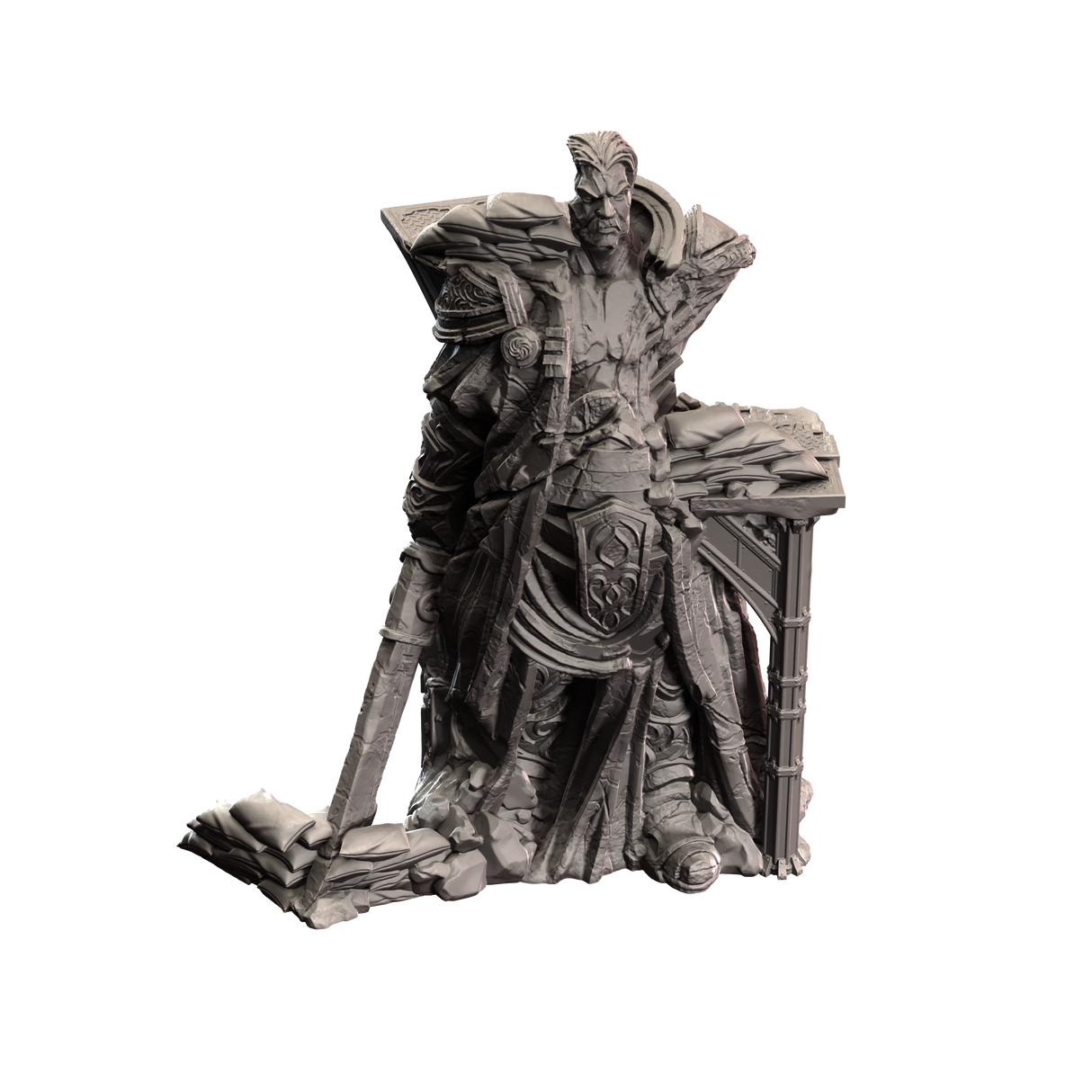 Ruins of Perdition - Statue Bundle (STL)