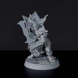 Miniature of demons fighters Demon Guards -  Demonic Kingdom dedicated set for Bloodfields tabletop wargame