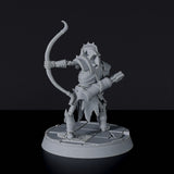 Dedicated set for Bloodfields Undead Dominion army - fantasy miniature of skeleton warrior with bow Dominion Archers