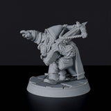 Dedicated set for Bloodfields Metalbeard Dwarfs army - fantasy miniature of Dwarf Rangers with crossbows