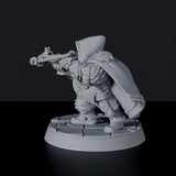 Dedicated set for Bloodfields Metalbeard Dwarfs army - fantasy miniature of Dwarf Rangers with crossbows