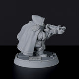 Fantasy miniature of Dwarf Rangers with crossbows for Bloodfields tabletop RPG game