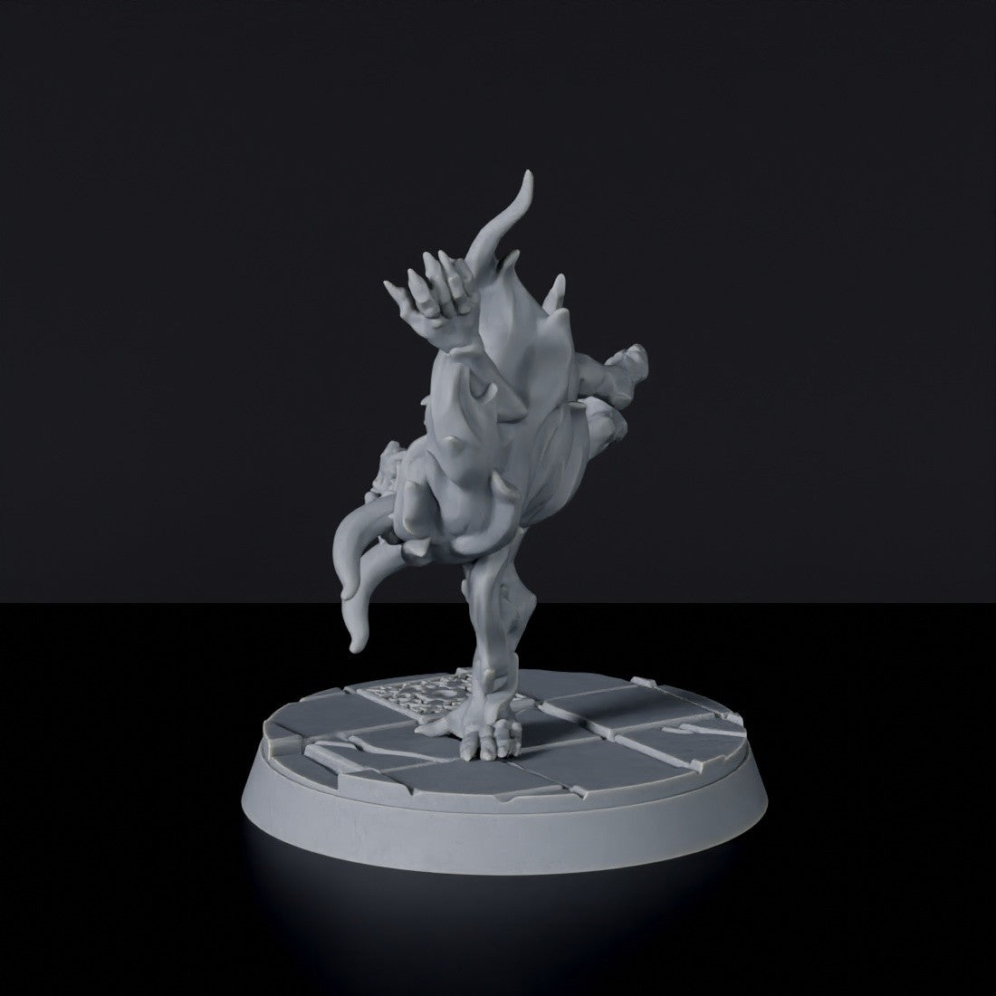 Dedicated set for Bloodfields Cult of flame army - fantasy miniature of four elementals Mara'Kar